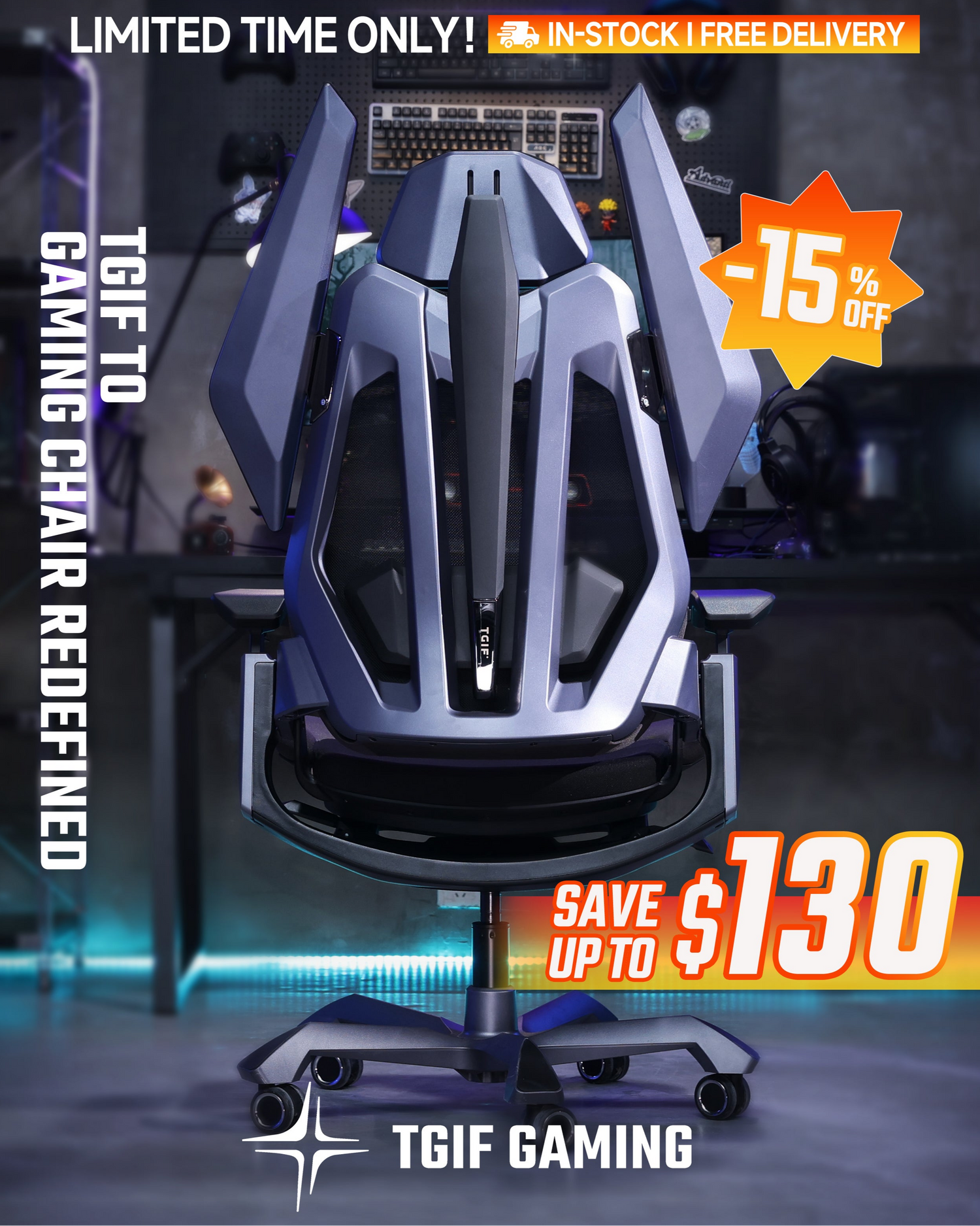 Revamp Your Gaming Setup with the Best Ergonomic Chair - Now 15% Off! - TGIF Gaming