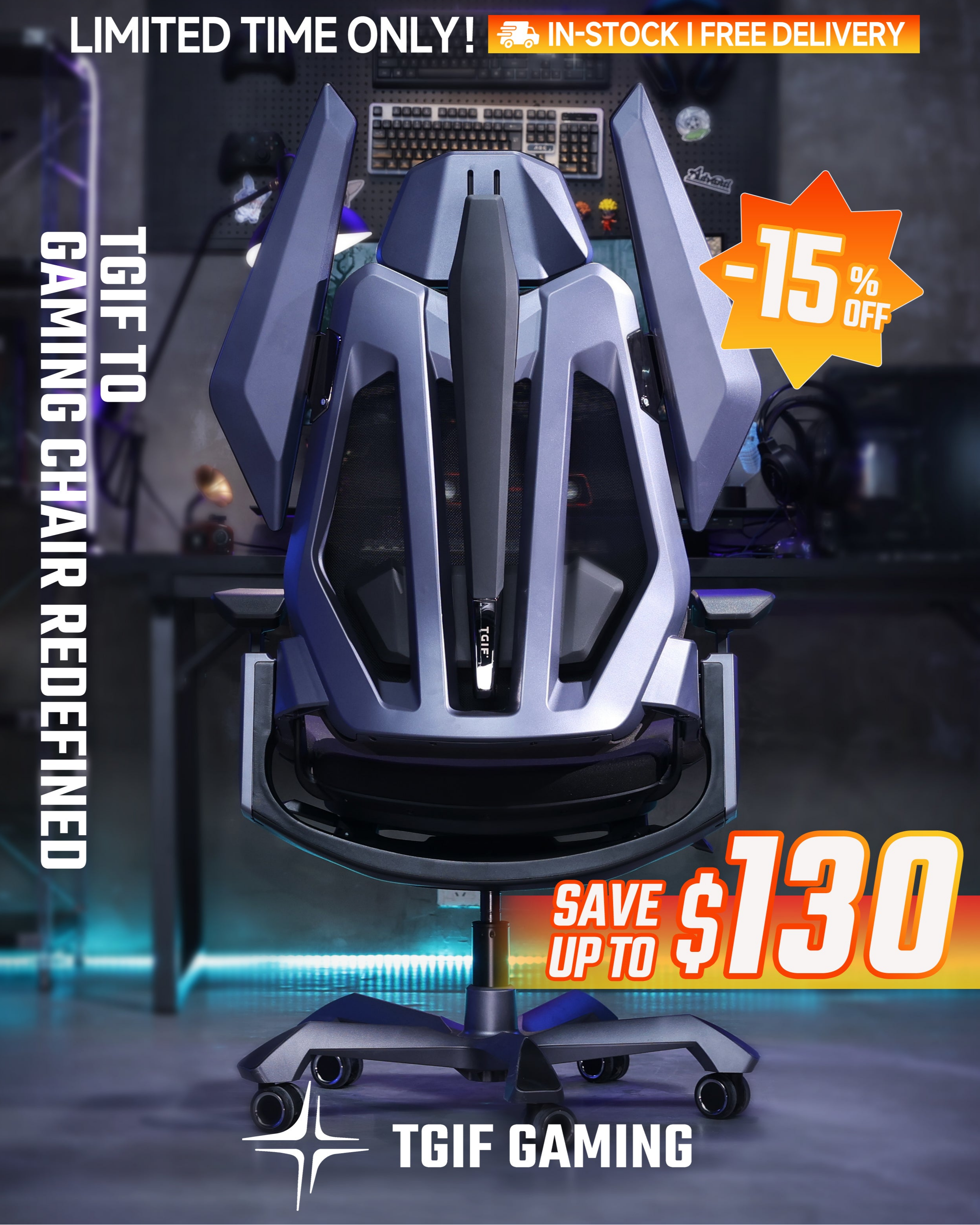 Revamp Your Gaming Setup with the Best Ergonomic Chair - Now 15% Off! - TGIF Gaming