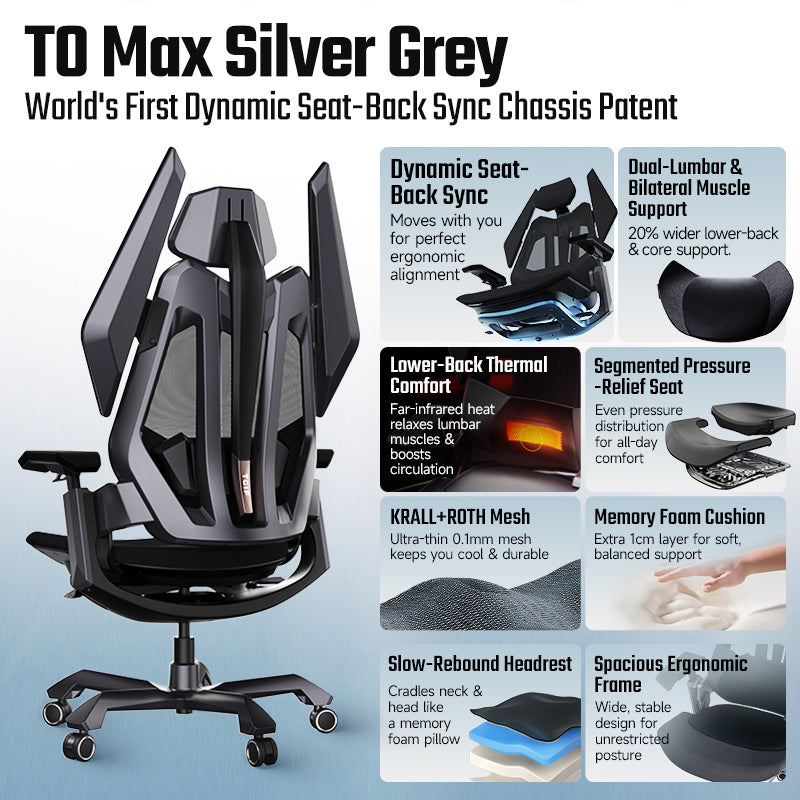 TGIF T0 Ergonomic Gaming Chair - Gaming Chair Redefined